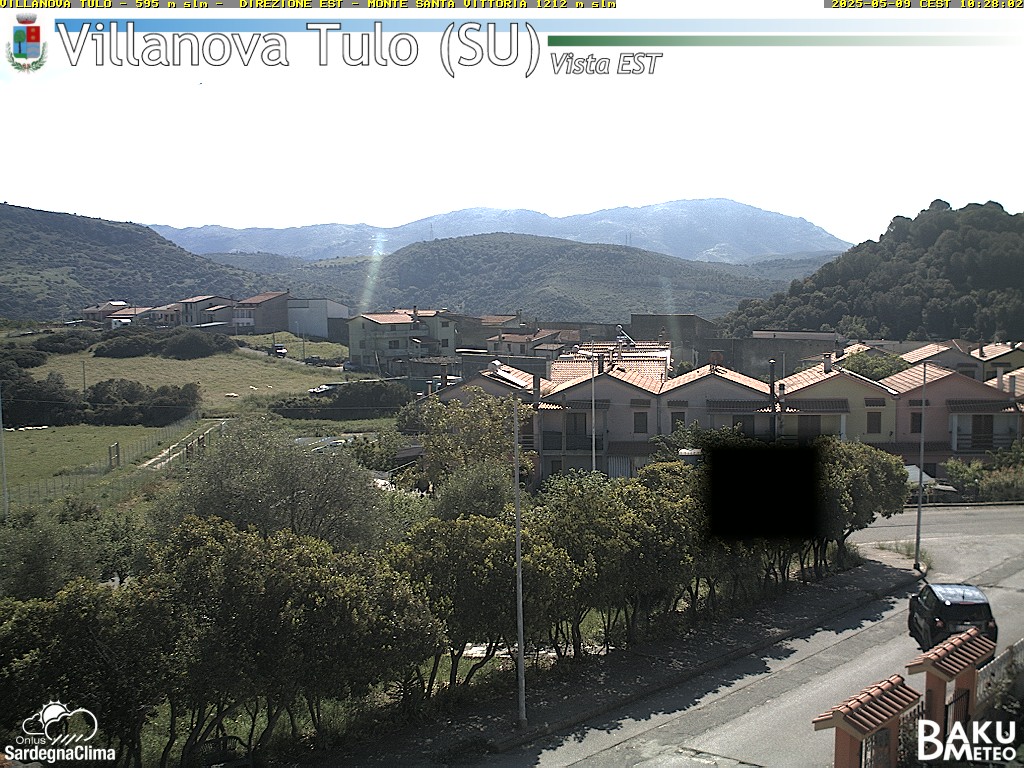 immagine della webcam nei dintorni di Oristano: webcam Villanova Tulo