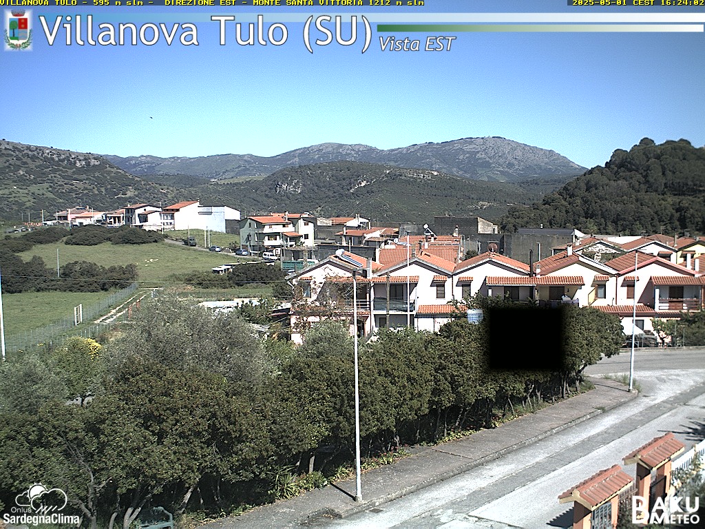 immagine della webcam nei dintorni di Tortolì: webcam Villanova Tulo