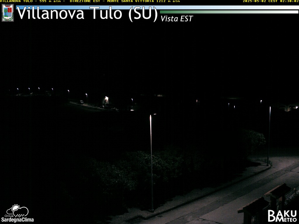 immagine della webcam nei dintorni di Borore: webcam Villanova Tulo