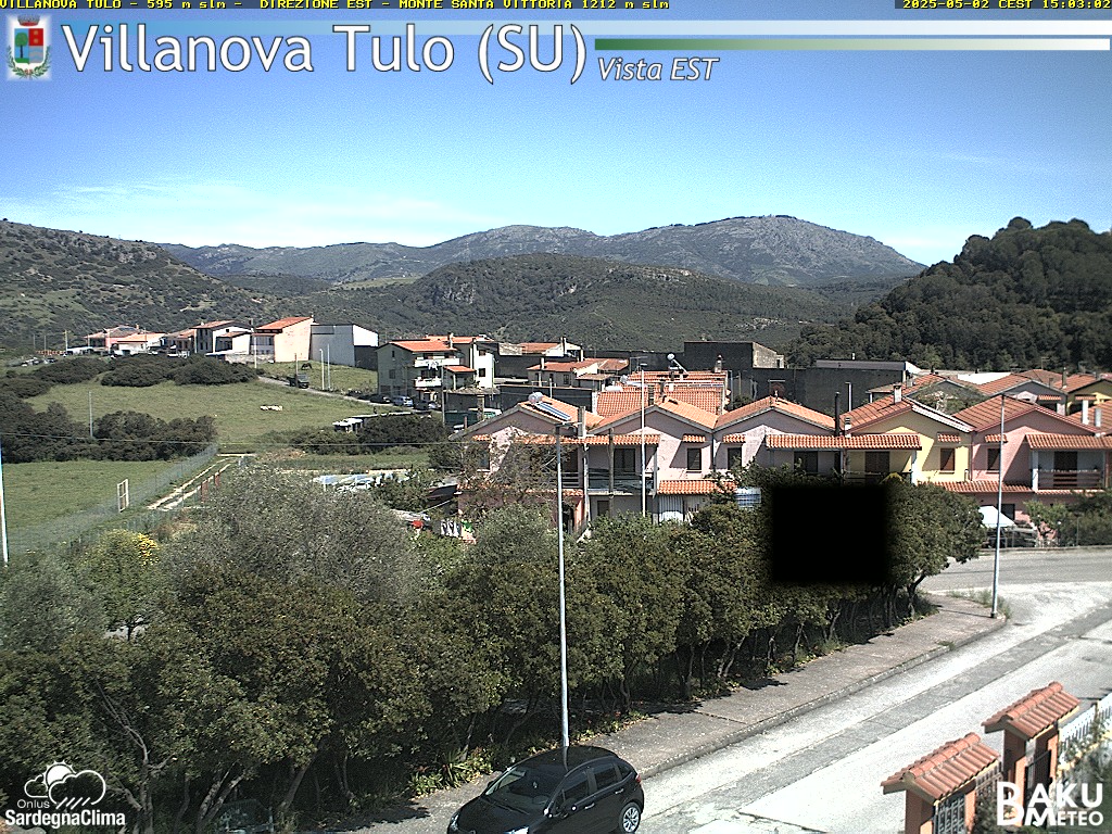 immagine della webcam nei dintorni di Arbatax: webcam Villanova Tulo
