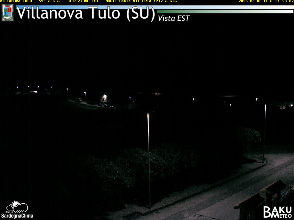 immagine della webcam nei dintorni di Sant'Andrea Frius: webcam Villanova Tulo