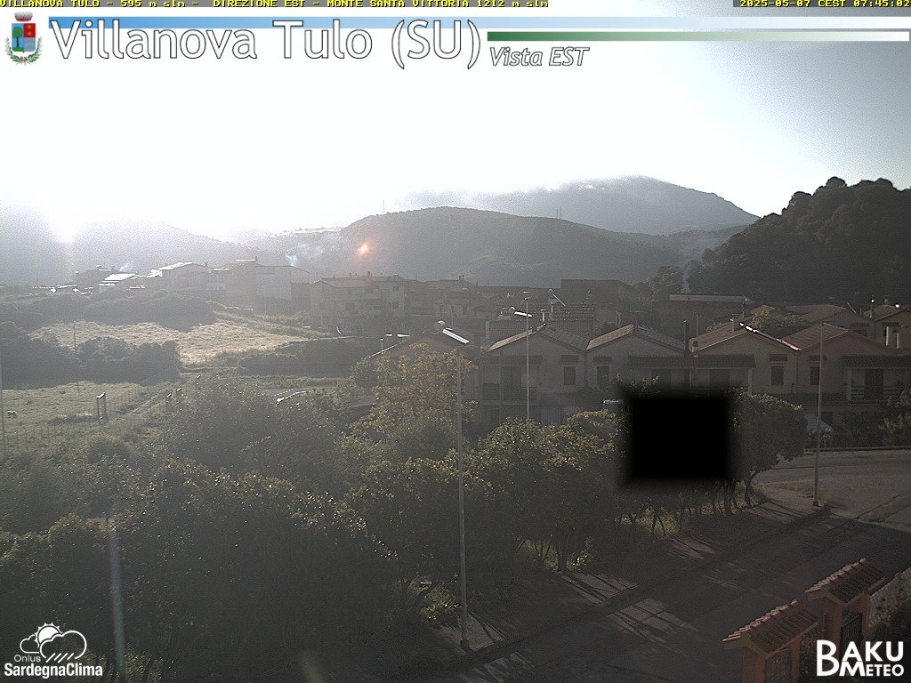immagine della webcam nei dintorni di Tharros: webcam Villanova Tulo