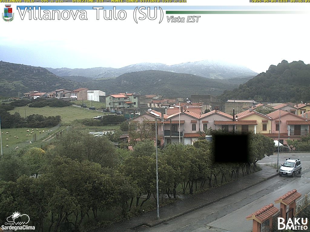 immagine della webcam nei dintorni di Sinnai: webcam Villanova Tulo
