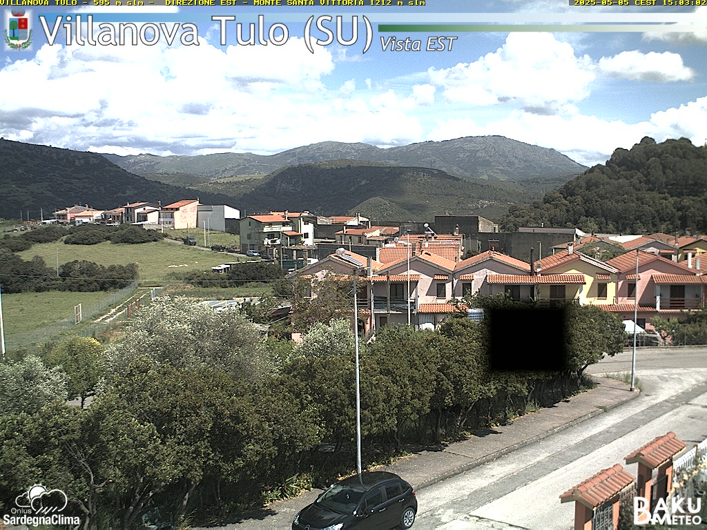 immagine della webcam nei dintorni di Villasalto: webcam Villanova Tulo