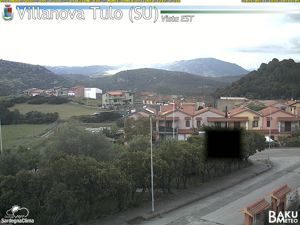 immagine della webcam nei dintorni di Marina di Arbus: webcam Villanova Tulo