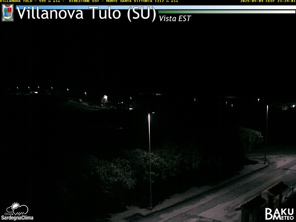 immagine della webcam nei dintorni di San Vito: webcam Villanova Tulo