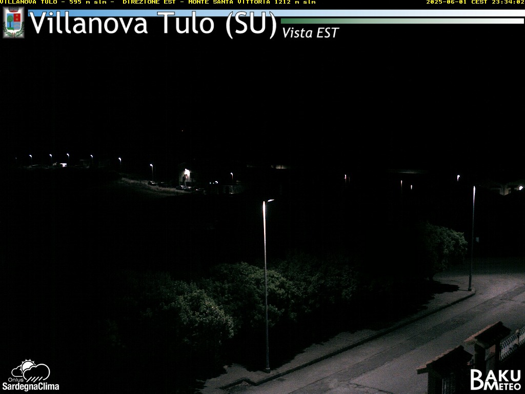 immagine della webcam nei dintorni di Bruncu Spina: webcam Villanova Tulo