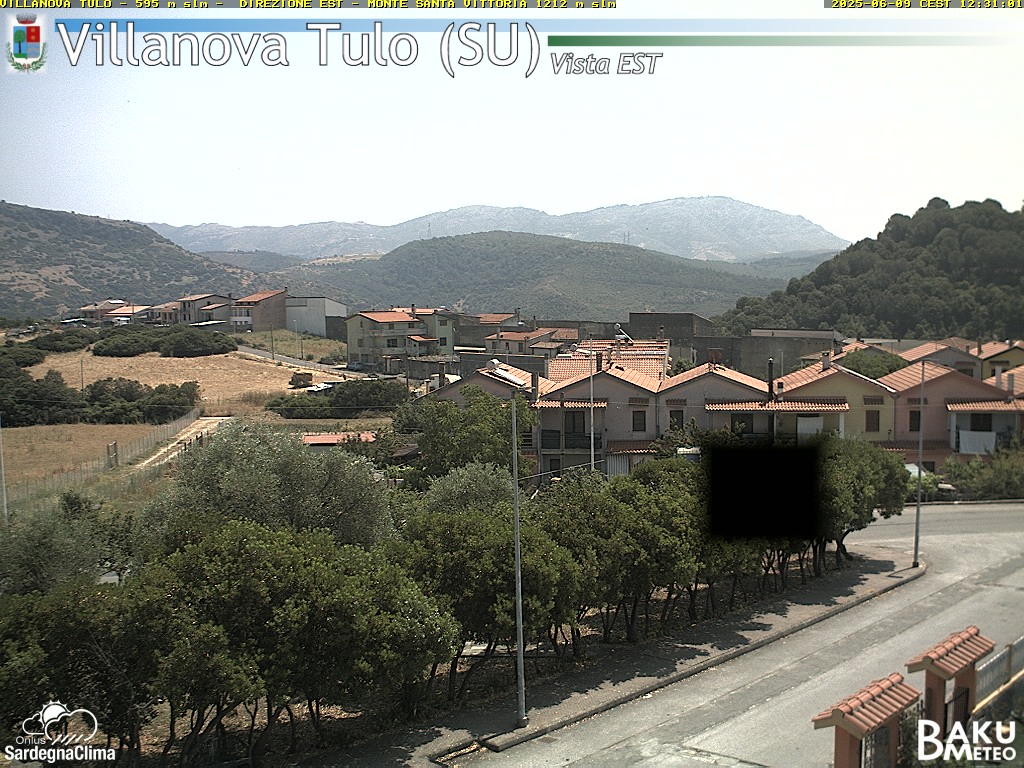 immagine della webcam nei dintorni di Silius: webcam Villanova Tulo