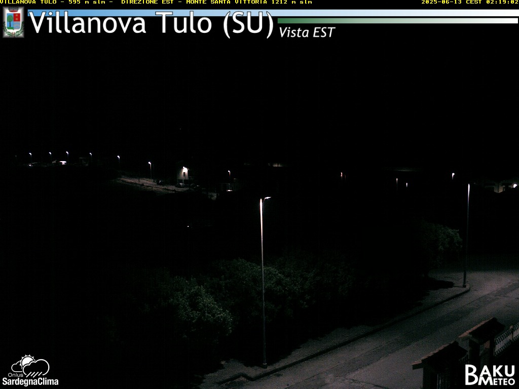 immagine della webcam nei dintorni di Aritzo: webcam Villanova Tulo