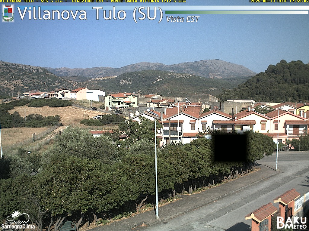 immagine della webcam nei dintorni di Serri: webcam Villanova Tulo
