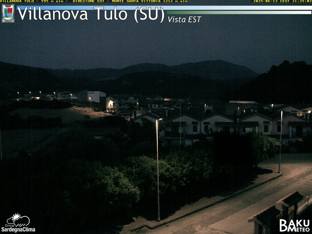immagine della webcam nei dintorni di Serri: webcam Villanova Tulo